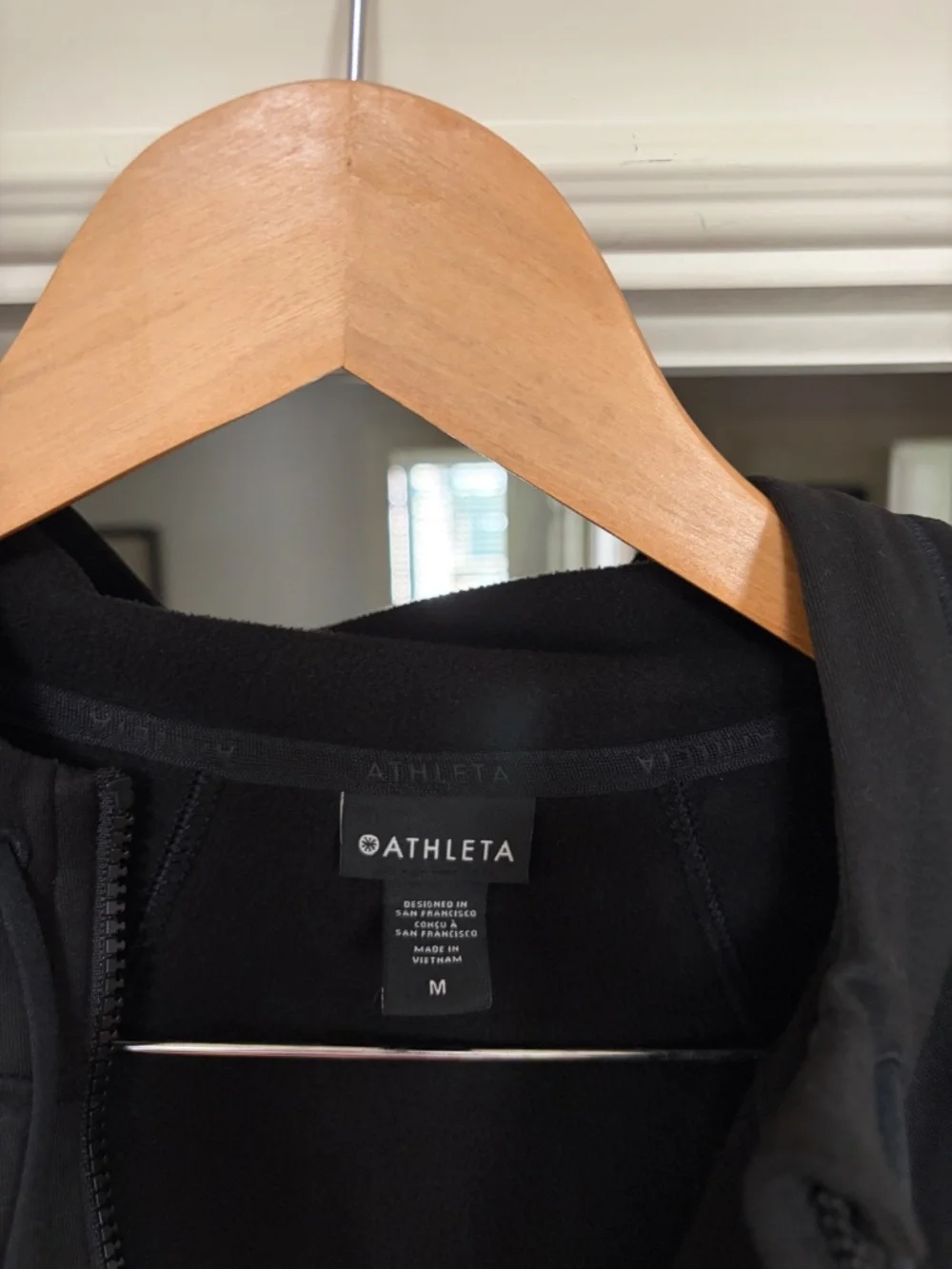 Athleta Zip-Up Hoodie - Size Medium - Picture 3 of 5